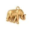 Ion Plating(IP) 304 Stainless Steel Pendants STAS-N103-19G-1
