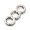 Non-Tarnish 304 Stainless Steel Connector Charms STAS-G318-06P-2