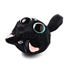 Opaque Resin Kitten Bell Big Pendants LS-RESI-A032-01P-02-2