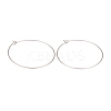 316L Surgical Stainless Steel Hoop Earring Findings STAS-G229-07P-03A-1