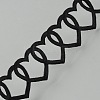 Polyester Heart Ribbon DIY-WH20048-086A-2
