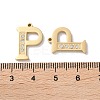 Real 14K Gold Plated 304 Stainless Steel Pendants STAS-L022-157G-P-3