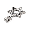 316 Surgical Stainless Steel Pendants STAS-K276-14B-AS-2