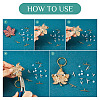 Brass Tube Bails DIY-TA0014-37B-S-5