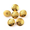 1-Hole ABS Plastic Shank Buttons BUTT-WH0015-65A-1