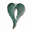 Tibetan Style Alloy Big Pendants FIND-WH0034-39ABG-2