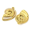 Natural Shell Pendants X-STAS-P341-01G-02-2