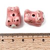 Handmade Porcelain Beads PORC-Z009-02H-3