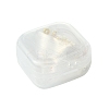 3 Colors Brass Flat Round Spacer Beads KK-FS0001-36-6