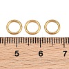 Ion Plating(IP) 304 Stainless Steel Closed Jump Rings STAS-G393-06G-07-2