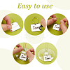 Acrylic Wine Glass Charms AJEW-GA00008-3