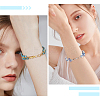 12Pcs 6 Styles Rack Plating Brass Micro Pave Clear Cubic Zirconia Fold Over Clasps KK-SC0005-94-4
