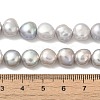 Dyed Natural Cultured Freshwater Pearl Beads Strands PEAR-A006-10G-5