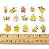 30Pcs 15 Styles Alloy Enamel Pendants ENAM-FS0003-88-5
