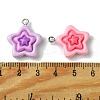 Opaque Resin Pendants X-RESI-P039-02A-3