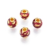 Alloy Enamel Beads PALLOY-P285-04MG-04-3