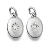 Brass Micro Pave Cubic Zirconia Pendants KK-I275-32P-1