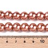 Baking Paint Pearlized Glass Pearl Round Bead Strands HY-Q003-10mm-50-A-2