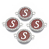 Alloy Enamel Links Connectors LS-ENAM-TAC0003-01S-05S-1