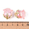 UV Plating Transparent Acrylic Beads MACR-C029-06B-03-3