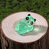 32Pcs 8 Styles Luminous Resin Panda Ornaments DJEW-SZ0001-18-6