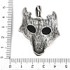 304 Stainless Steel Pendants STAS-M299-05AS-A-4