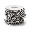 Tarnish Resistant 304 Stainless Steel Figaro Chain STAS-C079-20P-3