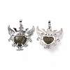 Natural Labradorite Pendants G-P496-04P-16-2