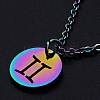 201 Stainless Steel Pendants Necklaces LS-NJEW-S105-JN627-3-1