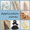 20Pcs 20 Styles Polycotton Fringe Trim Ribbons OCOR-GF0004-90-4