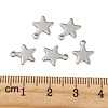 304 Stainless Steel Charms STAS-G190-27P-B-4