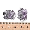 Transparent Glass Connector Charms GLAA-A015-01B-3