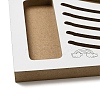 (Defective Closeout Sale: Damaged Corner) Wood Bead Design Board TOOL-XCP0001-85-3