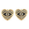304 Stainless Steel Enamel Pendants STAS-G394-07G-01-1