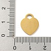 Ion Plating(IP) 304 Stainless Steel Pendants FIND-M017-01G-E-3
