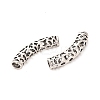 Tibetan Style Alloy Hollow Curved Tube Beads FIND-Z063-34AS-2