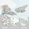 2Pcs Crystal Rhinestone Ornament Accessories DIY-FG0003-34-4
