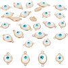 24Pcs 6 Colors Enamel Pendants KK-NB0001-37-1
