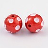 Chunky Bubblegum Acrylic Beads SACR-S146-20mm-11-1