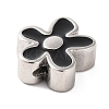 304 Stainless Steel Enamel Beads STAS-B070-07P-01-2