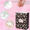 8Pcs 4 Styles Flower Paper Gift Tote Bags ABAG-TA0001-47-5
