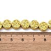 Electroplated Synthetic Non-magnetic Hematite Beads Strands G-L613-K01-01C-4