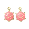 Alloy Enamel Pendants FIND-O003-08B-G-1