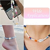 1 Strand Transparency Electroplate Glass Beads Strands GLAA-YW0004-90A-6