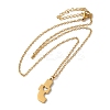 304 Stainless Steel Pendant Necklaces LS-NJEW-H036-02G-T-2