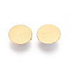 PVD Vacuum Plating 304 Stainless Steel Brooch Cabochon Settings STAS-E547-08J-G-2