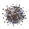 12/0 Grade A Electroplated Glass Seed Beads SEED-CD0001-01-1