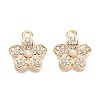 Rack Plating Alloy Pave Rhinestone Pendants FIND-N005-15A-1