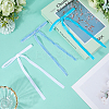 30Pcs 3 Colors Velvet Bowknot AJEW-CN0003-72A-7