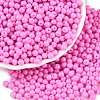 Opaque Baking Paint Glass Beads DGLA-T004-03J-3
